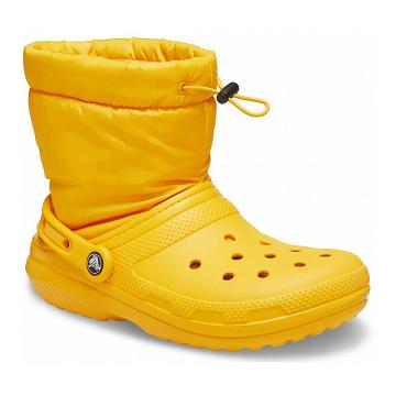 Crocs Klassiska Fodrade Neo Puff Stövlar Herr Gula | Sverige 0708YXFU